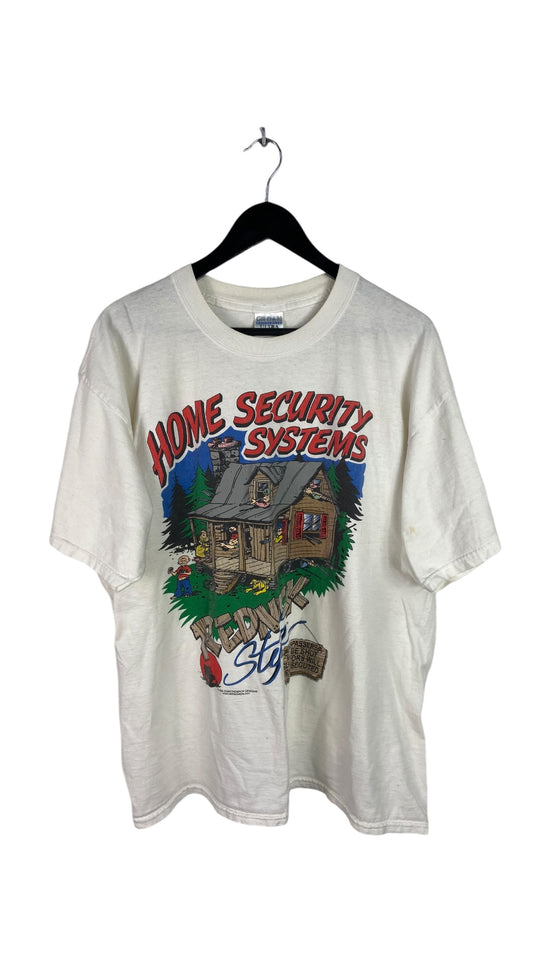 VTG Home Security Systems '98 Redneck Tee Sz XL