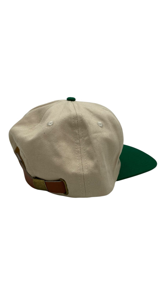 MCV Basic Ass Strapback Cap Cream/Green