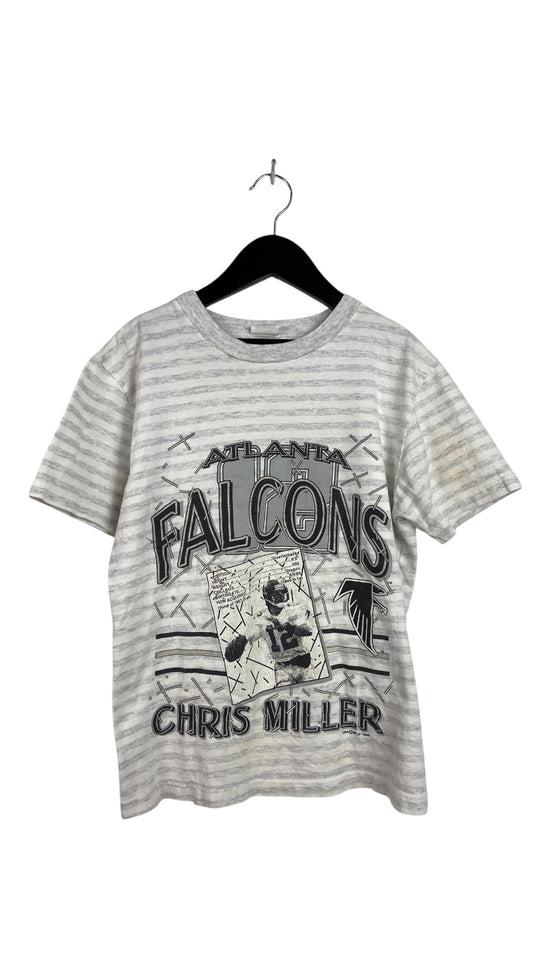 VTG Atlanta Falcons Chris Miller Kids Tee Sz Youth L