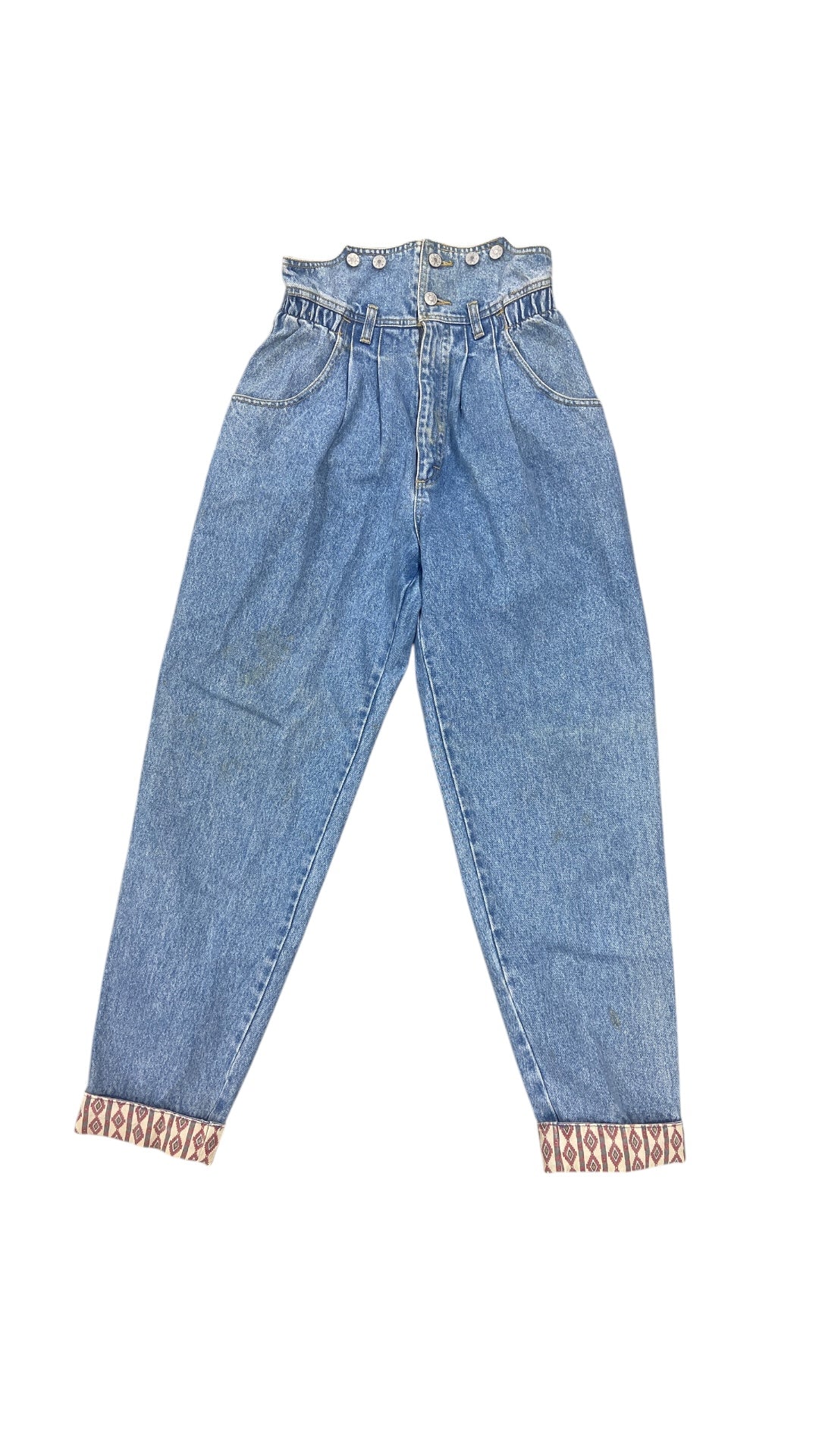 VTG Lee Split Overall Jeans Sz 28x28