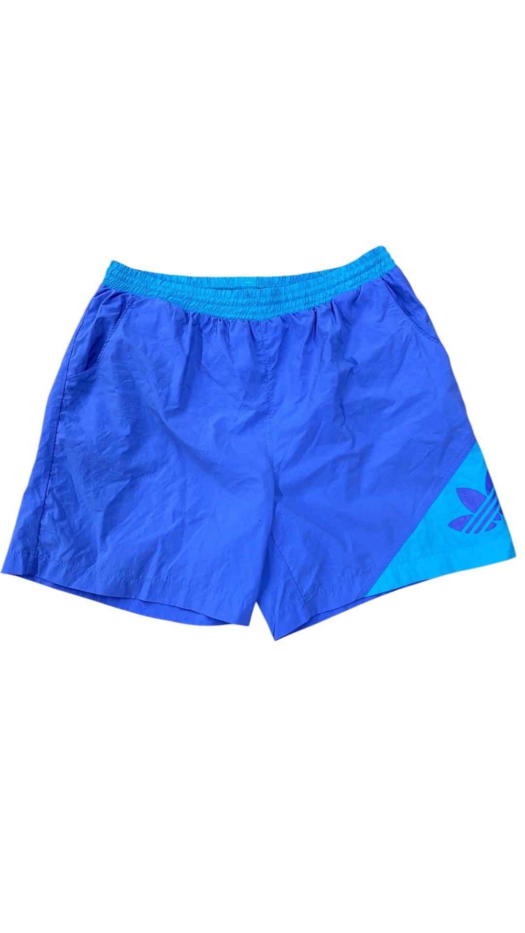 VTG Adidas Color Block Shorts Sz XL