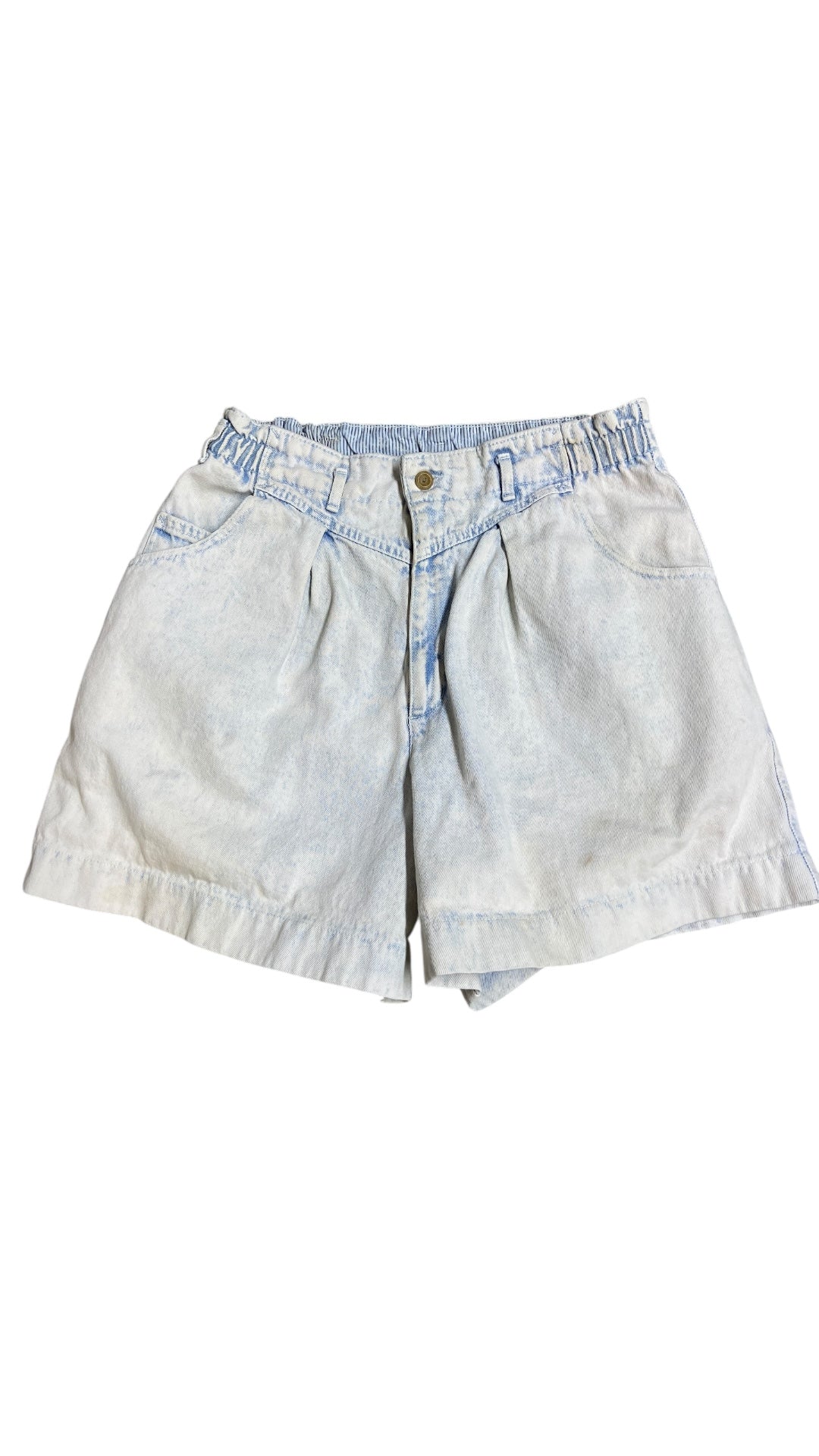 Y2K Dockers Light Wash Wmns Denim Shorts Sz 30