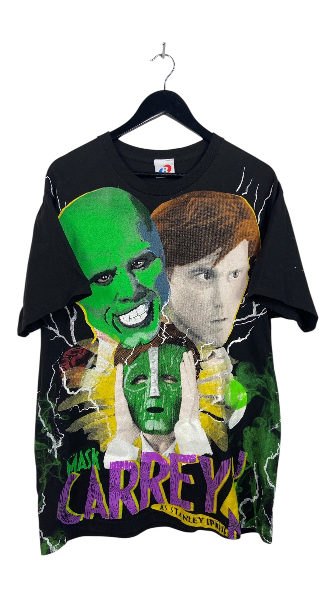 Backstock The Mask All Over Print Tee Sz L/XL
