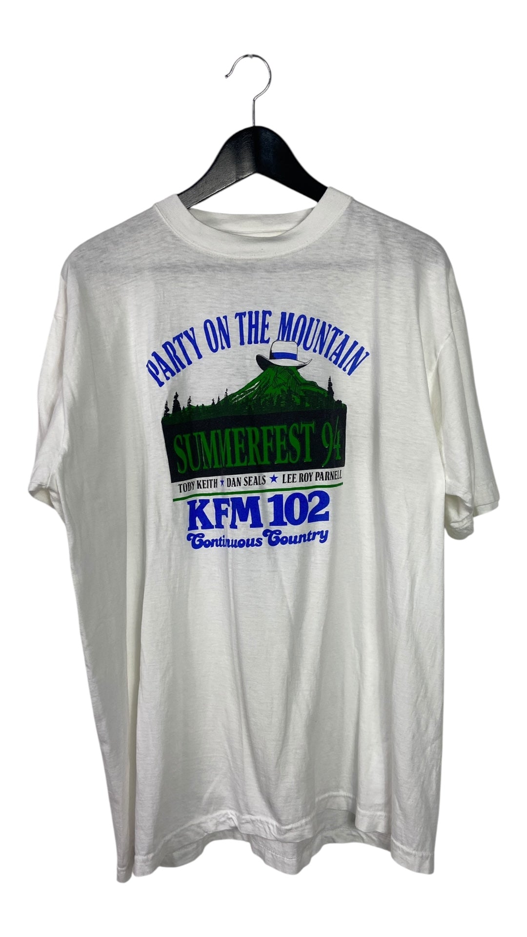 VTG Summerfest 94 Party On The Mountain Tee Sz XL