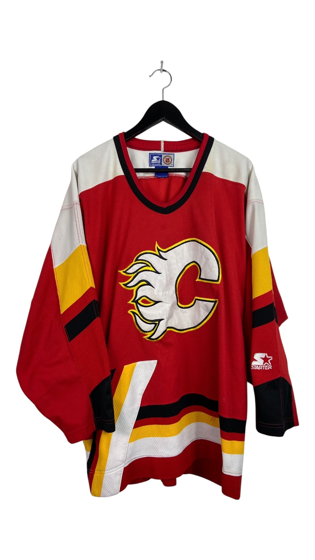 VTG Calgary Flames Starter Jersey Sz XL