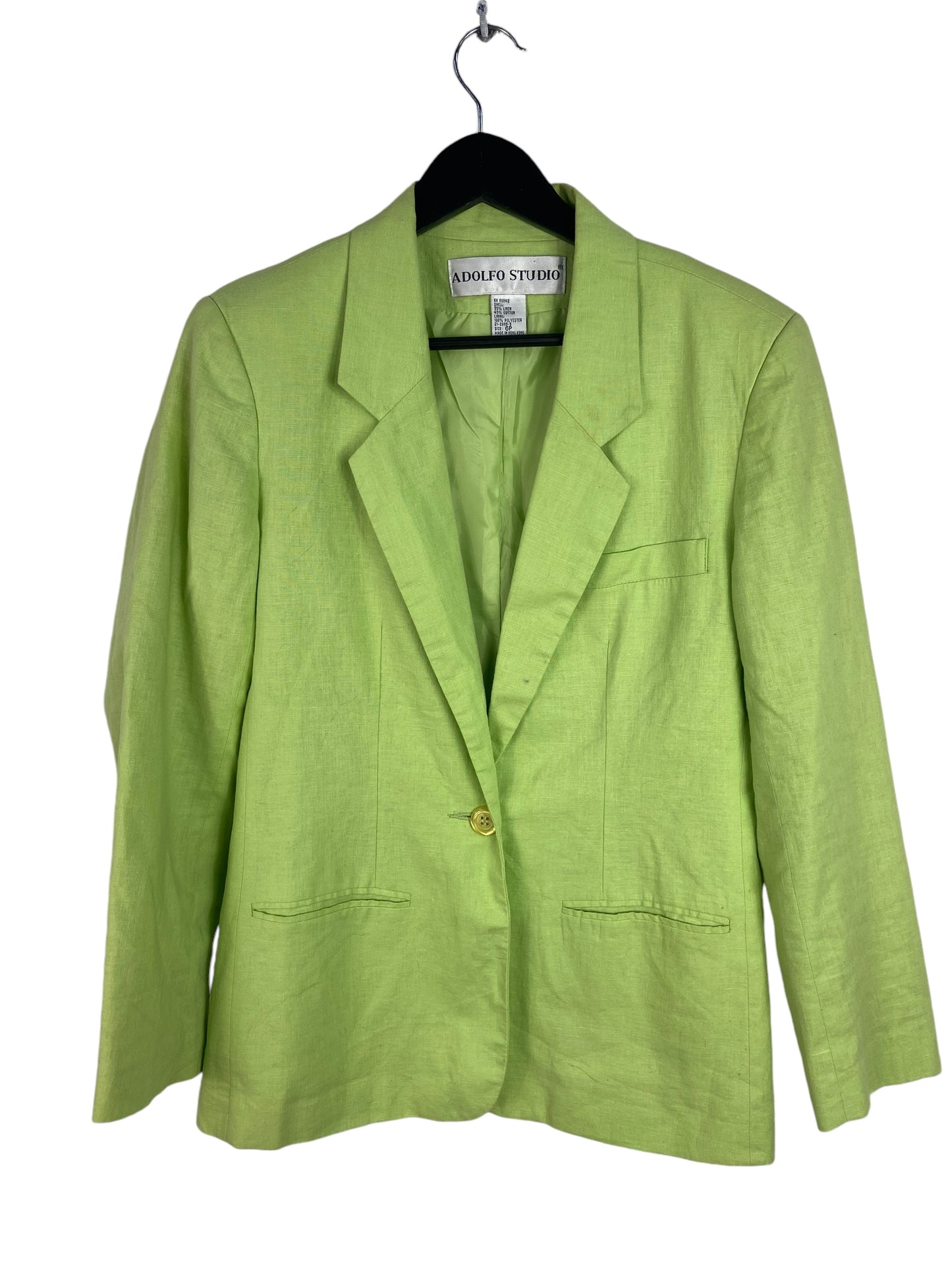 VTG Green Blazer Sz M