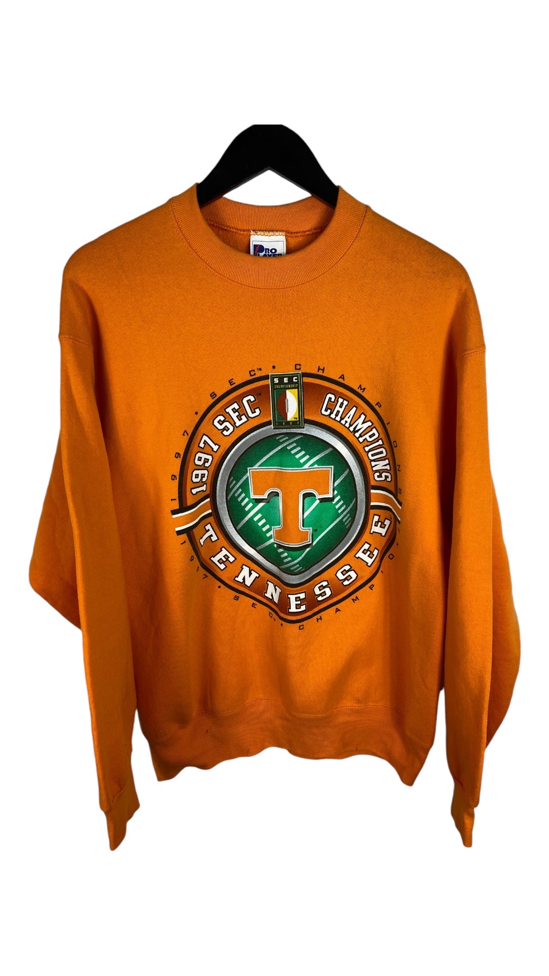 VTG 1997 SEC Tennessee Vols Champions Sweaters Sz L