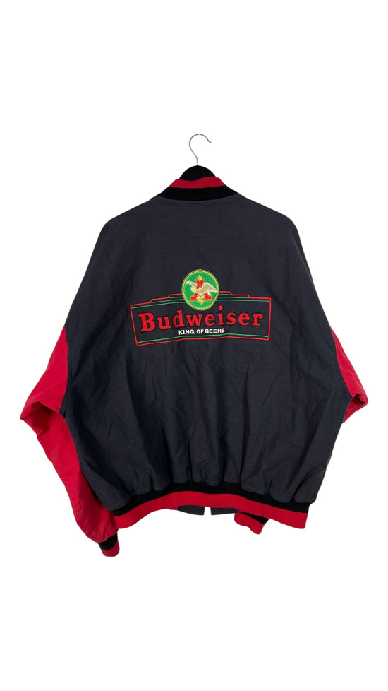 VTG Budweiser King of Beers Varsity Jacket Sz XL