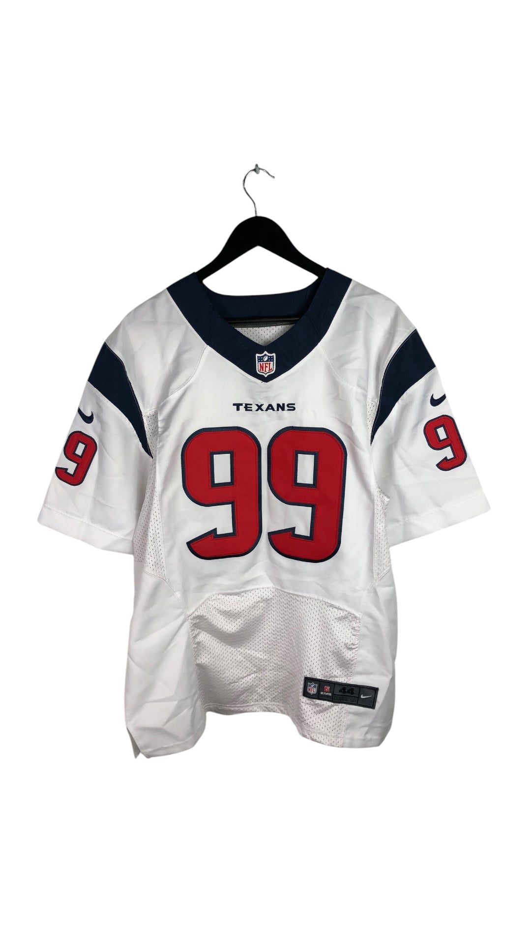 Houston Texans White JJ Watt Jersey Sz L