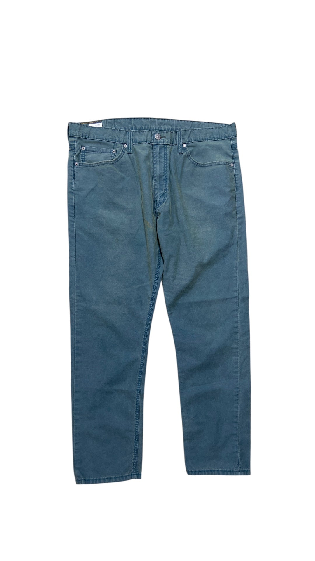 Y2K Levi's 508 Green Straight Leg Pants Sz 38x30