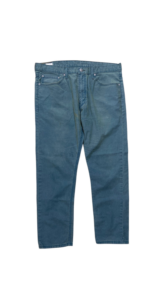 Y2K Levi's 508 Green Straight Leg Pants Sz 38x30