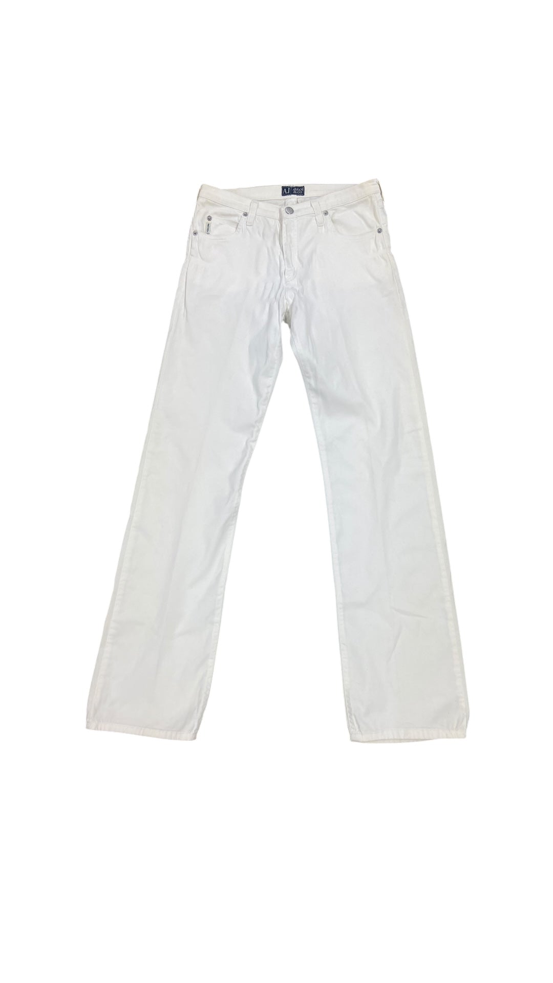 VTG Armani Jeans White Jeans Sz 29x33