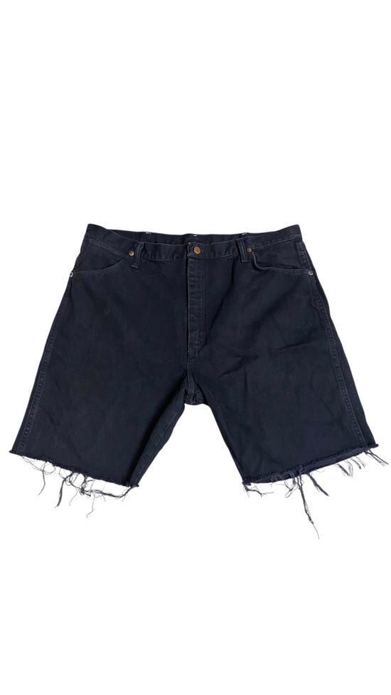 Y2K Wrangler Black Cutoff Shorts Sz 40