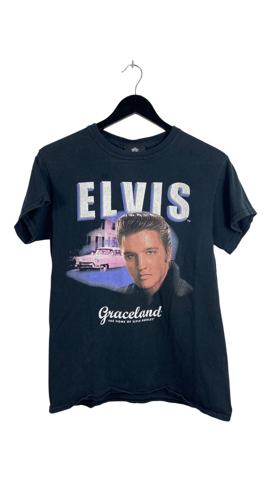 VTG Elvis Graceland Portait Tee Sz S