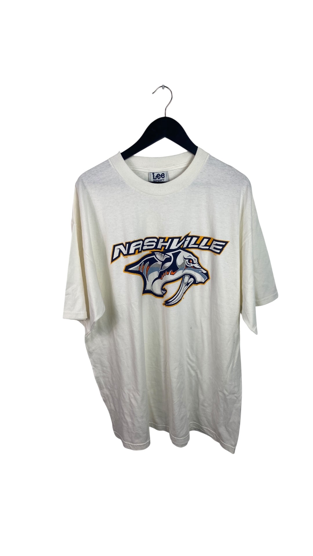 VTG Nashville Predators Logo Tee Sz XXL