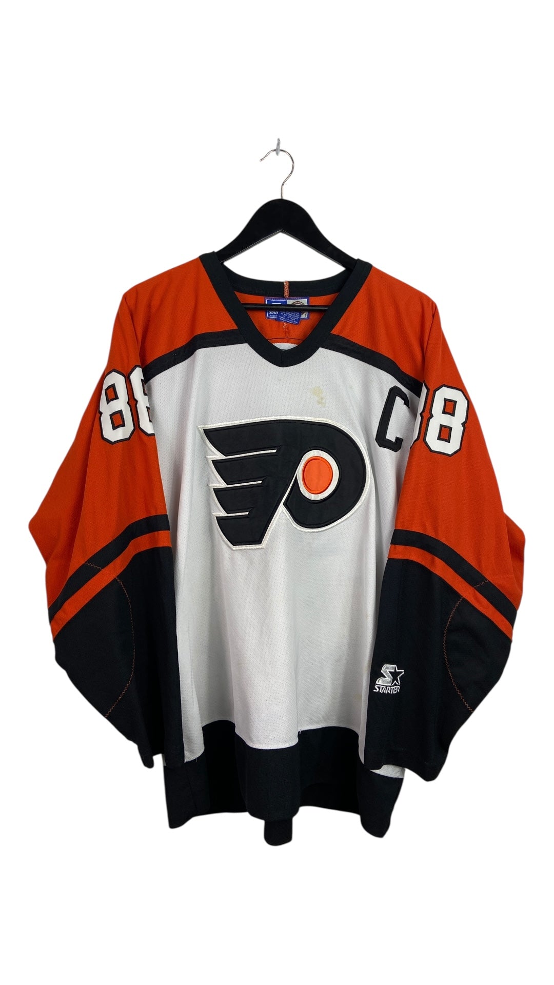 VTG Philadelphia Flyers Lindross Starter Hockey Jersey Sz L