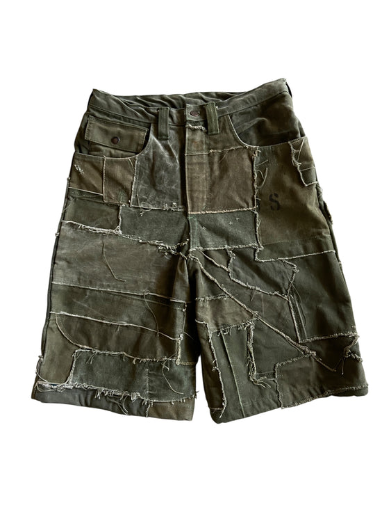 Reworked The Crust Military Duffel Shorts by david turner