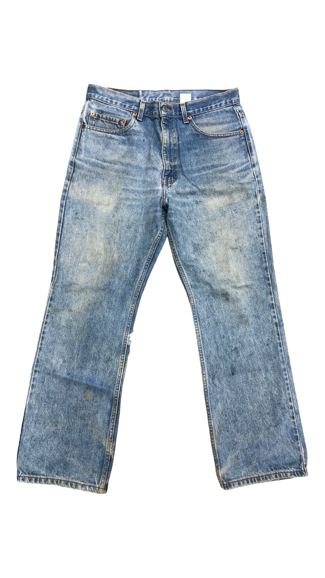 VTG Levi's 517 Boot Cut Denim Jeans Sz 34x30