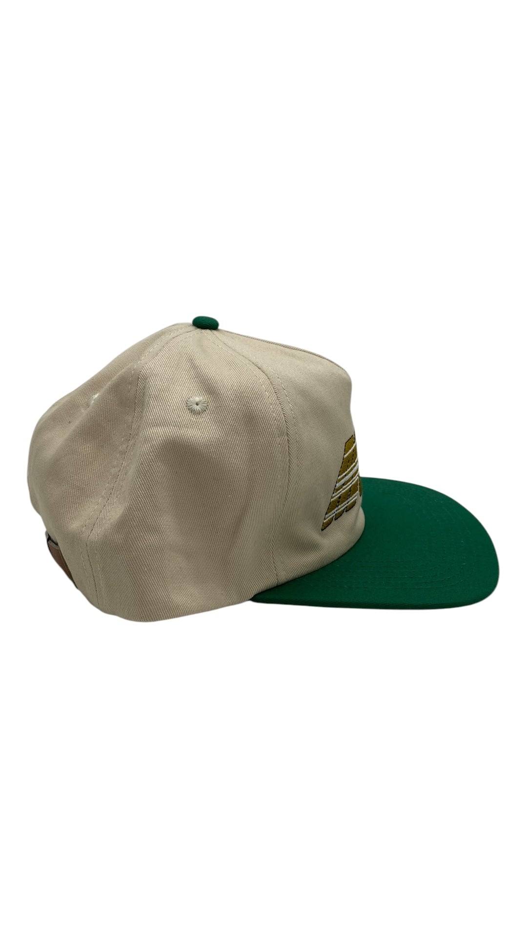 MCV Basic Ass Strapback Cap Cream/Green