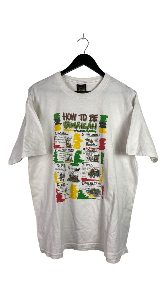 VTG "How to be Jamaican" Tee Sz XL