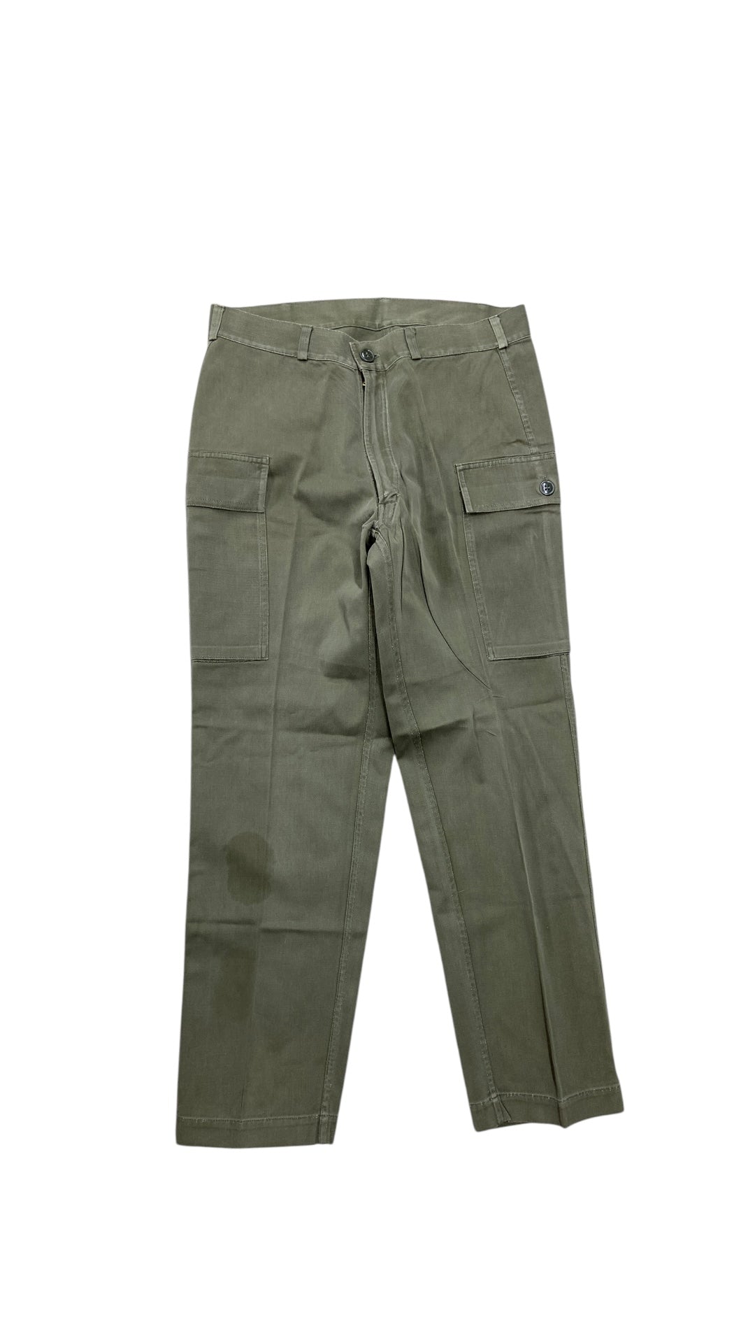VTG Military Green Cargo Pants Sz 32x28