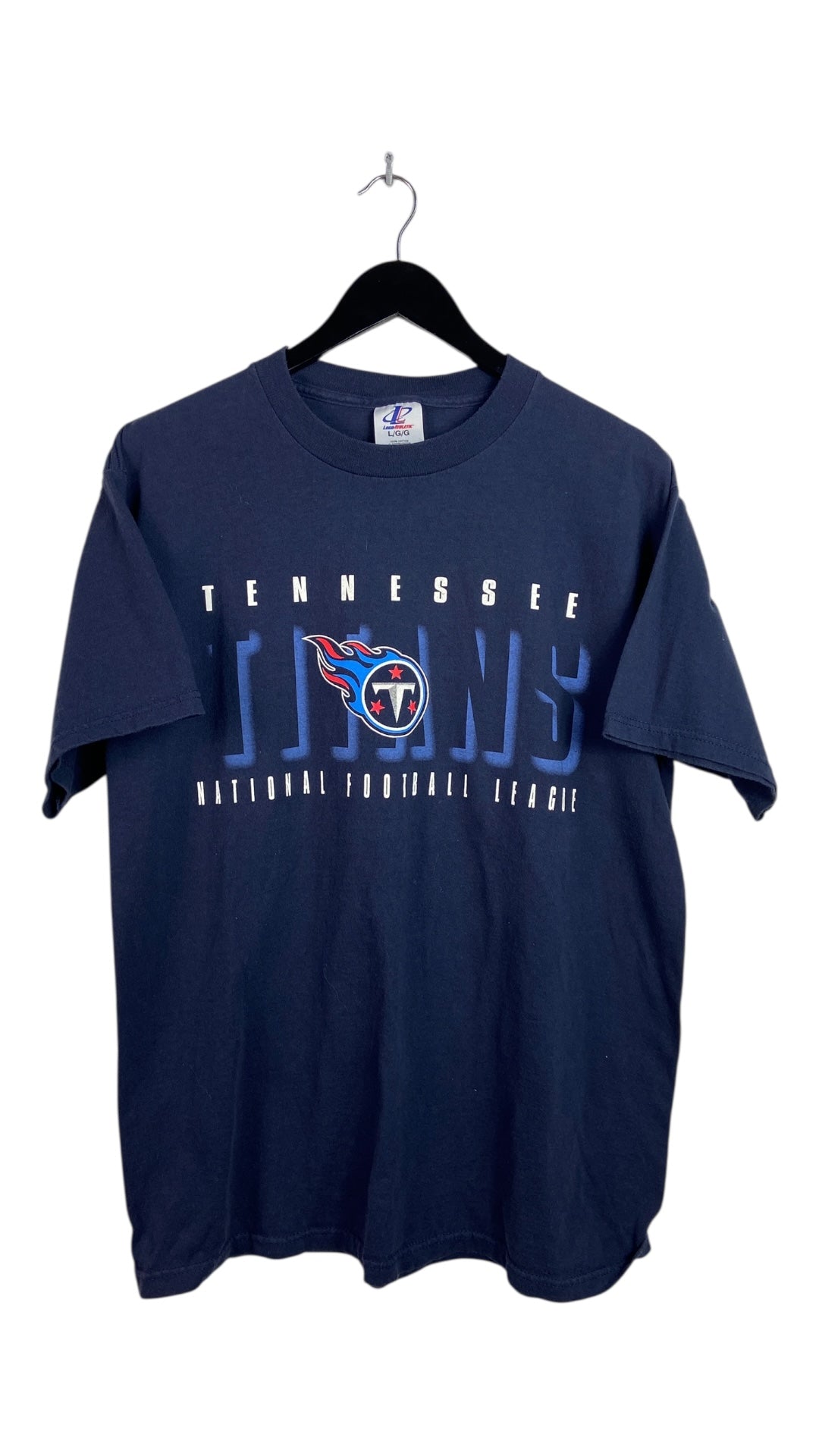 VTG Tennessee Titans Spellout Tee Sz L