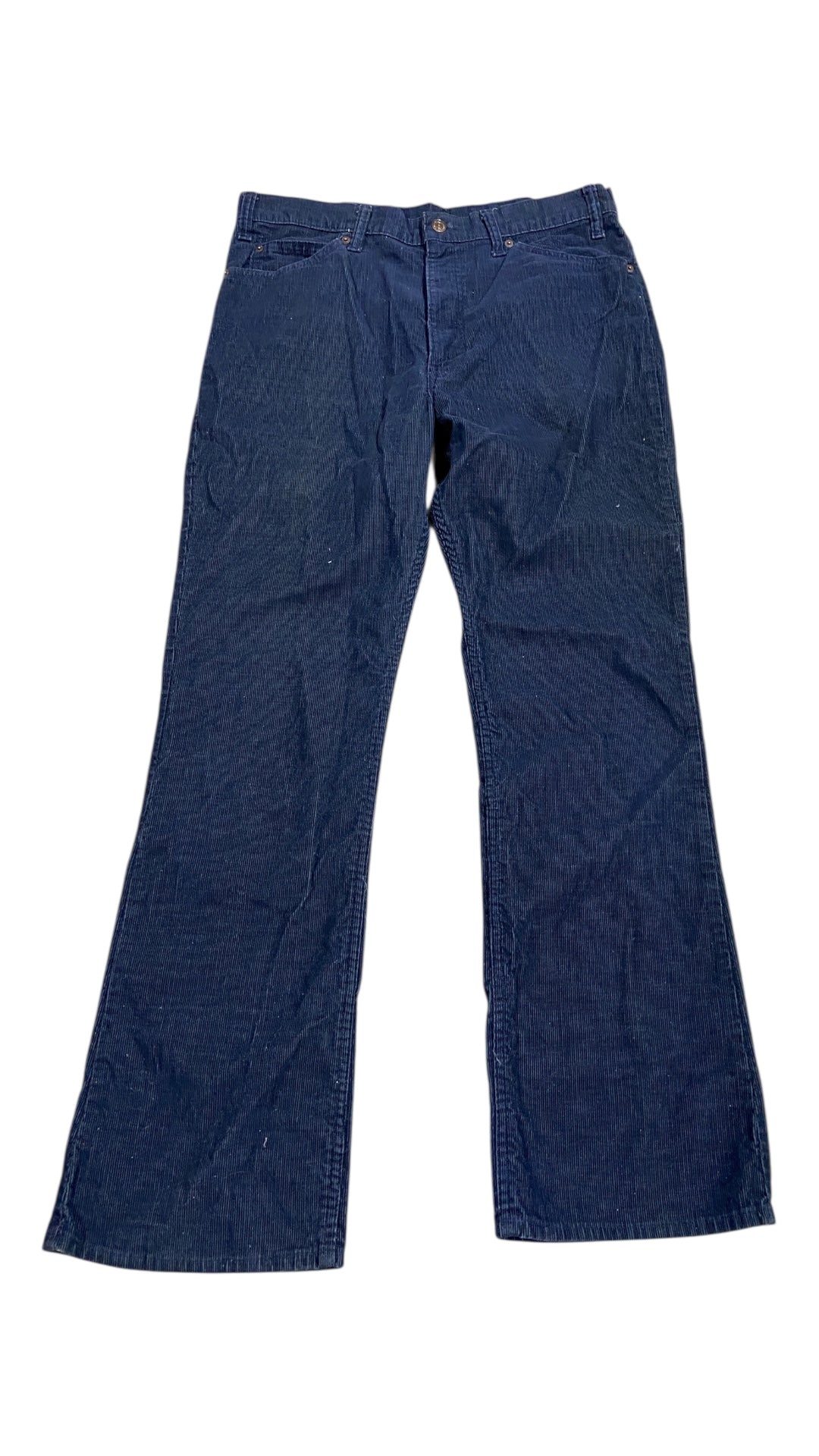 VTG Levi’s 517 Corduroy Dark Blue Pants Sz 36x32