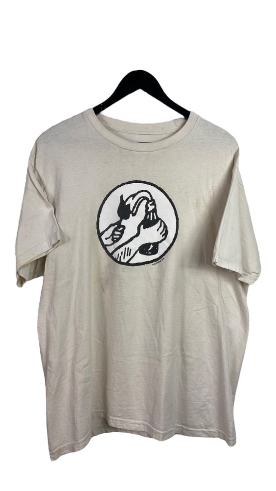 Preowned 2018 Supreme Molotov Cocktail Tee Sz L