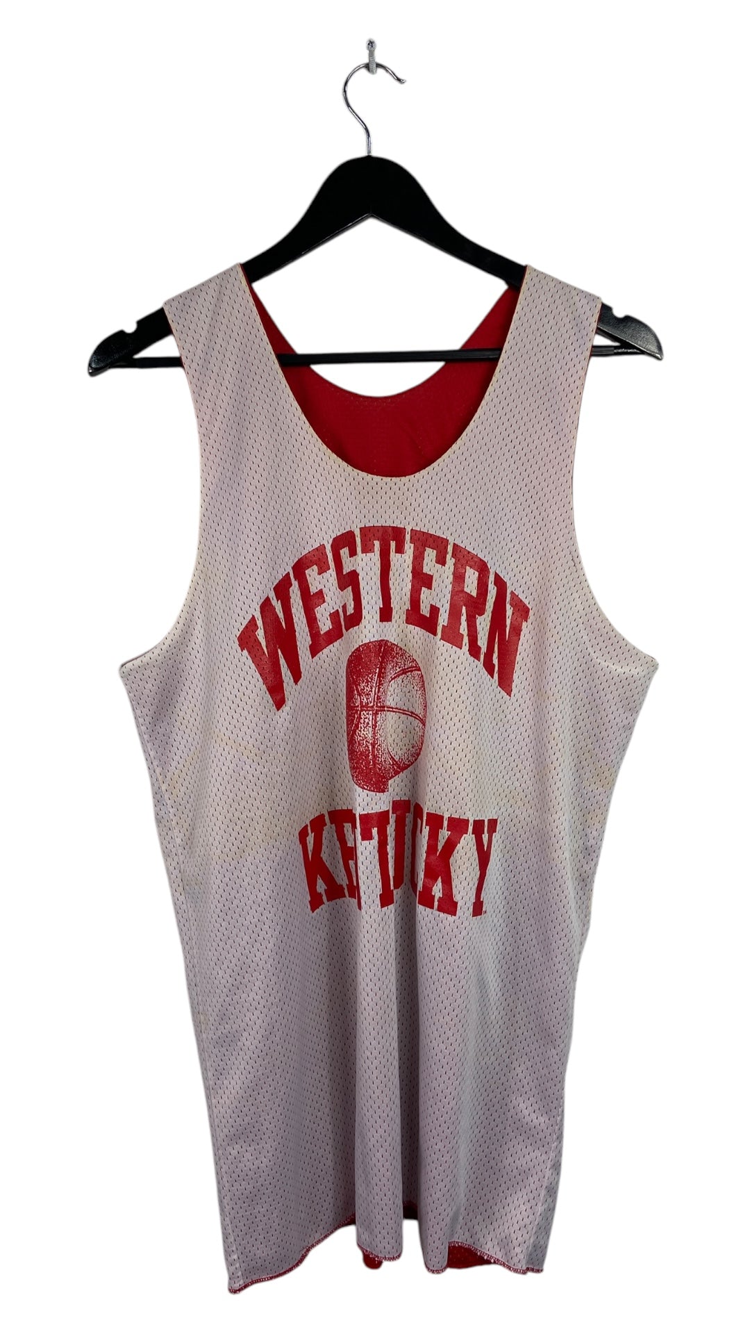 VTG Reversible WKU Basketball Jersey Sz L