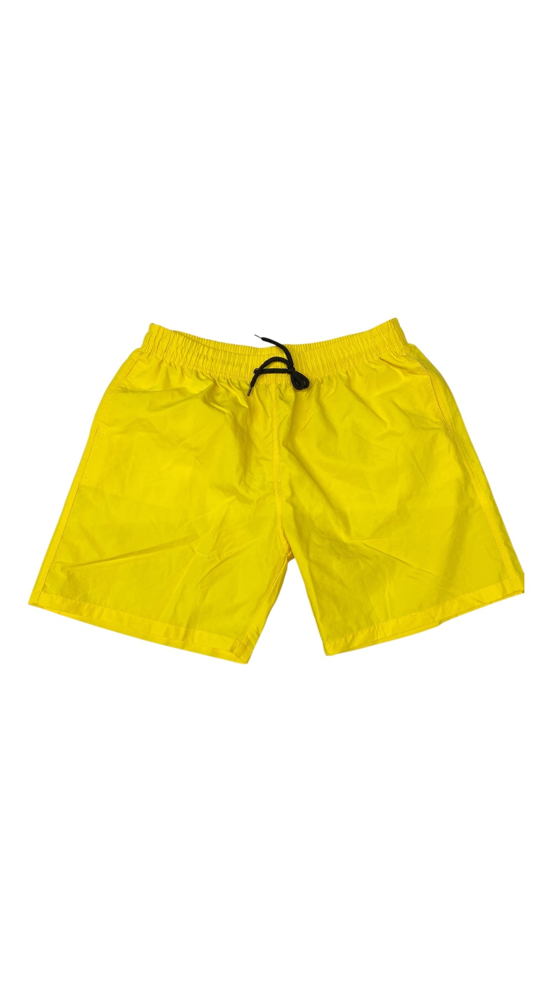 Yellow Drawstring Athletic Shorts Sz L