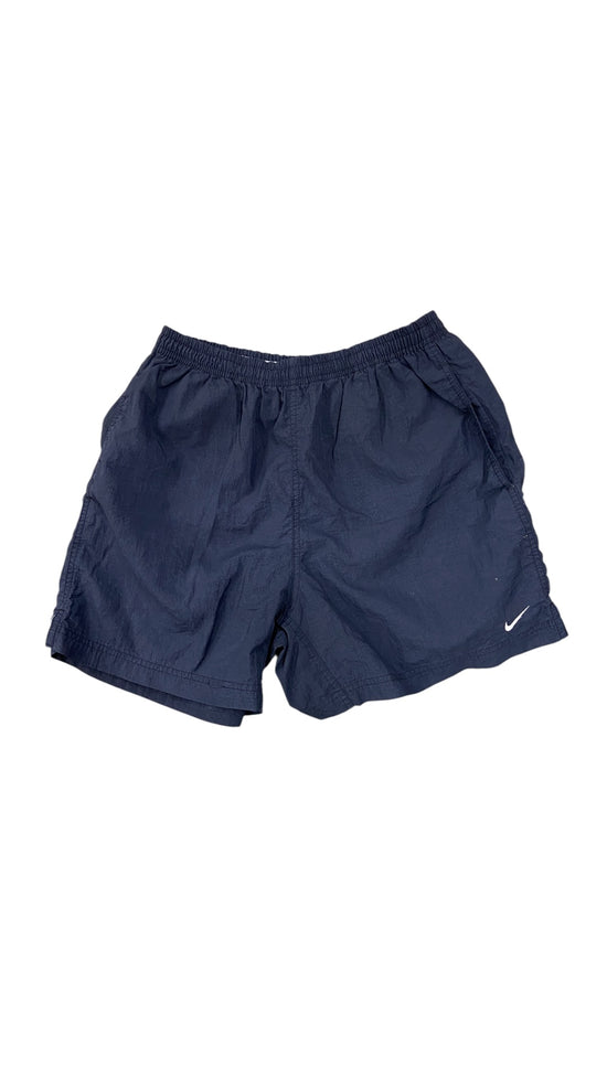 VTG Youth Nike Black Nylon Shorts Sz S