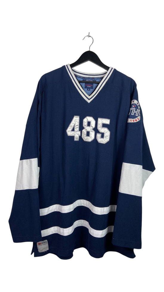 VTG Tommy Jeans 485 Hockey Jersey Sz XL