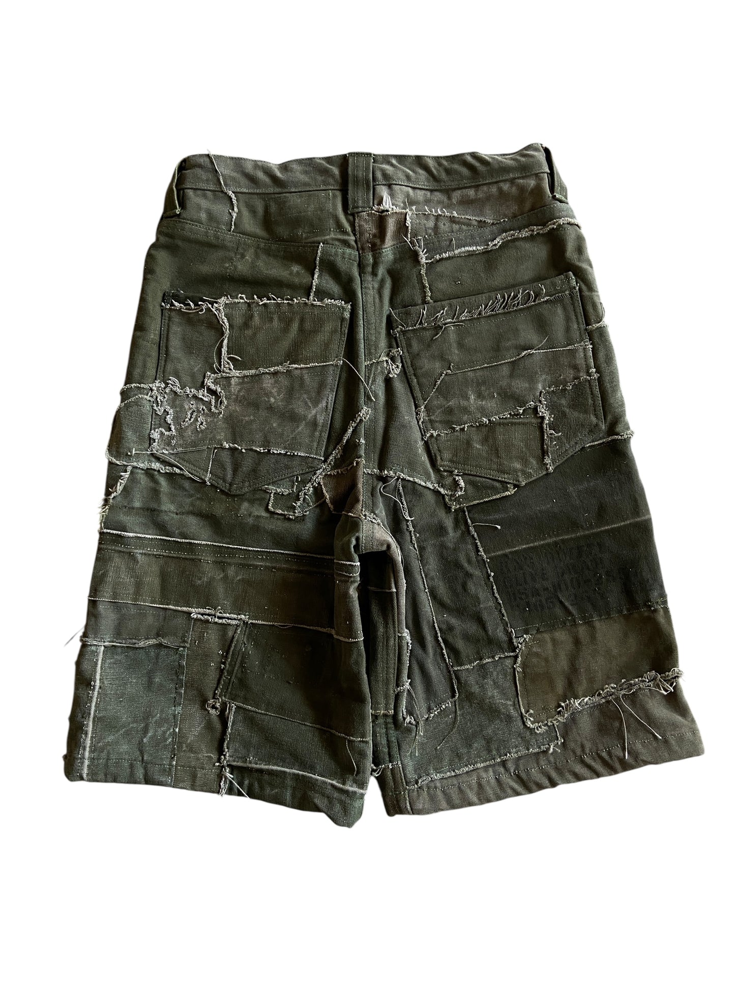 Reworked The Crust Military Duffel Shorts by david turner