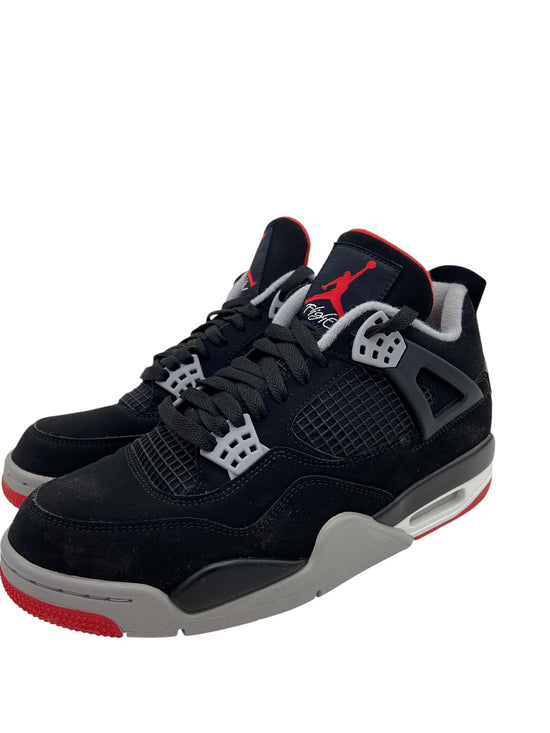 Preowned 2019 Air Jordan 4 Bred Sz 8.5M/10W