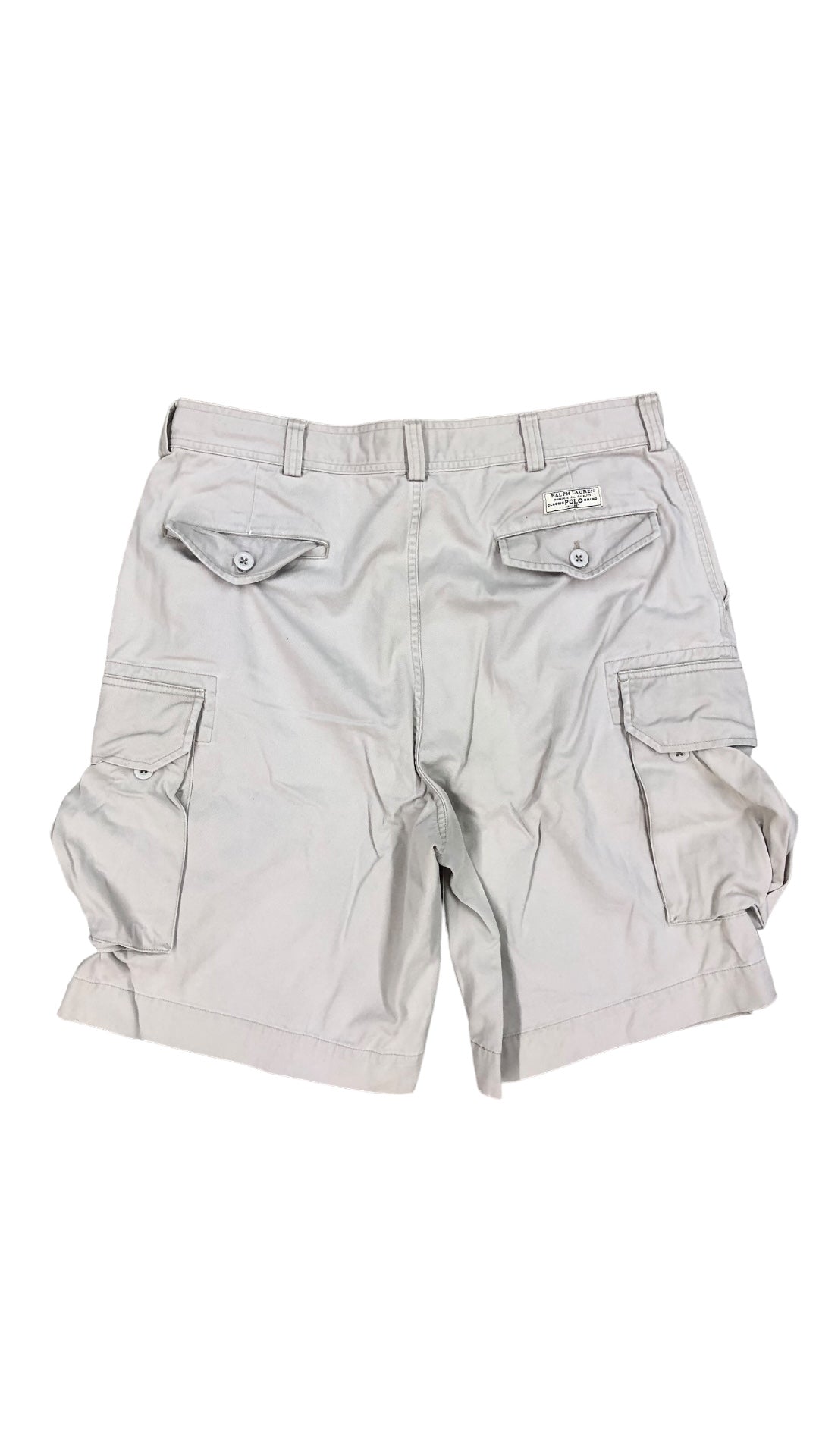 VTG Ralph Lauren Classic Polo Chino Shorts Sz 36x11