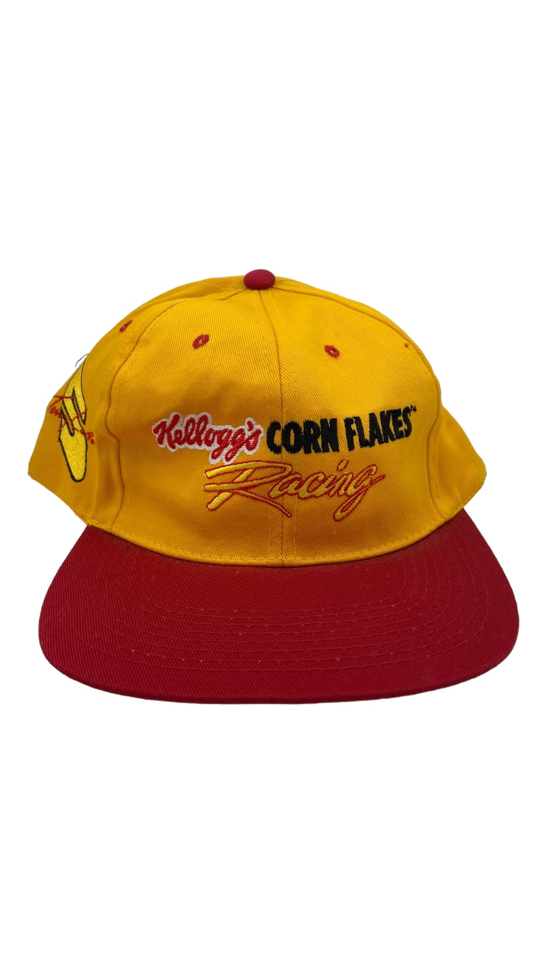 VTG Kelloggs Corn Flakes Racing Yellow Hat