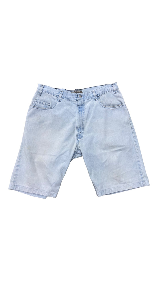 VTG Levi's Silver Tab Blue Baggy Shorts Sz 36