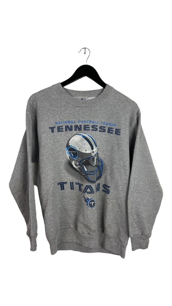 VTG Tennessee Titans Helmet Logo Athletic Sweatshirt Sz M