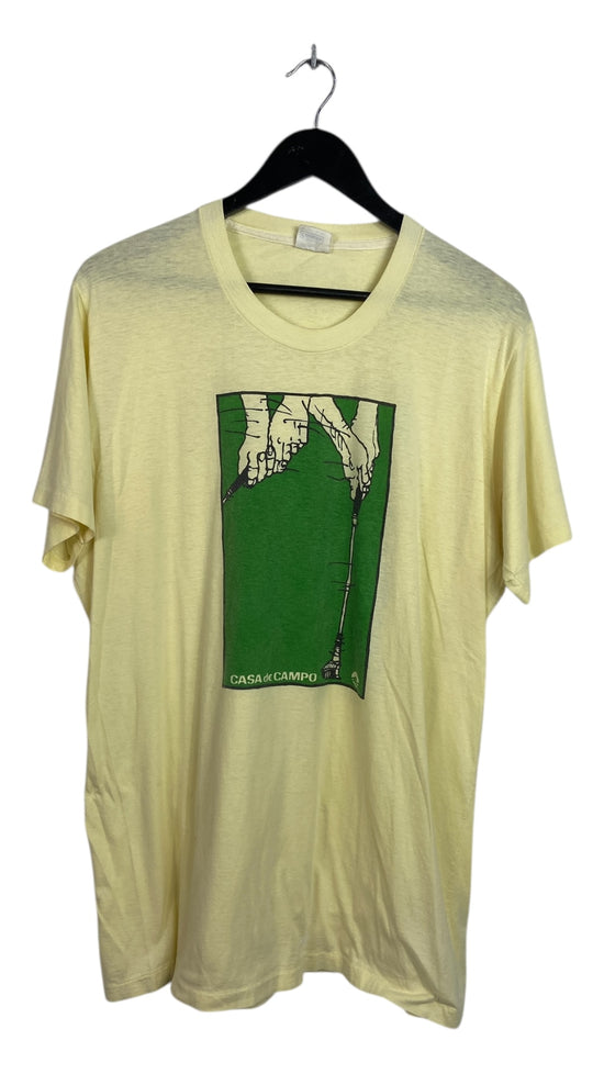 VTG Gold Casa De Campo Sz XL