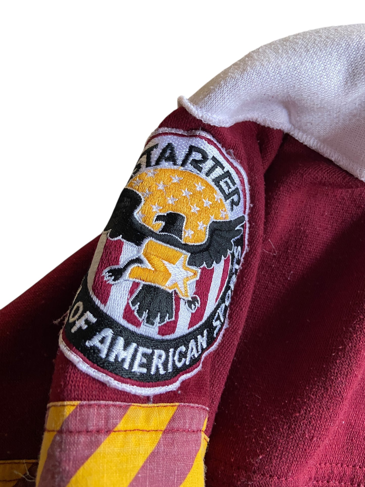 VTG Washington Redskins Patch Embroidered Sweater Sz XL
