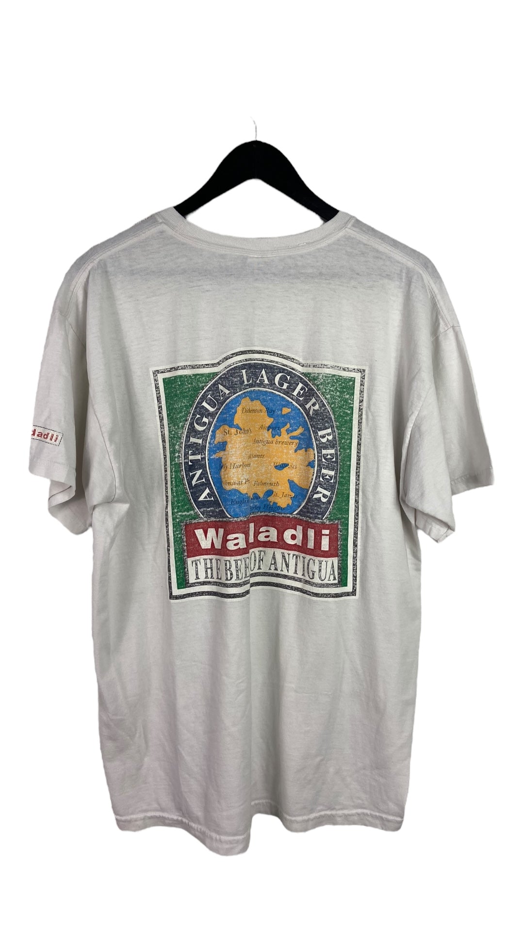 VTG Wadadli Beer of Antigua Tee Sz L