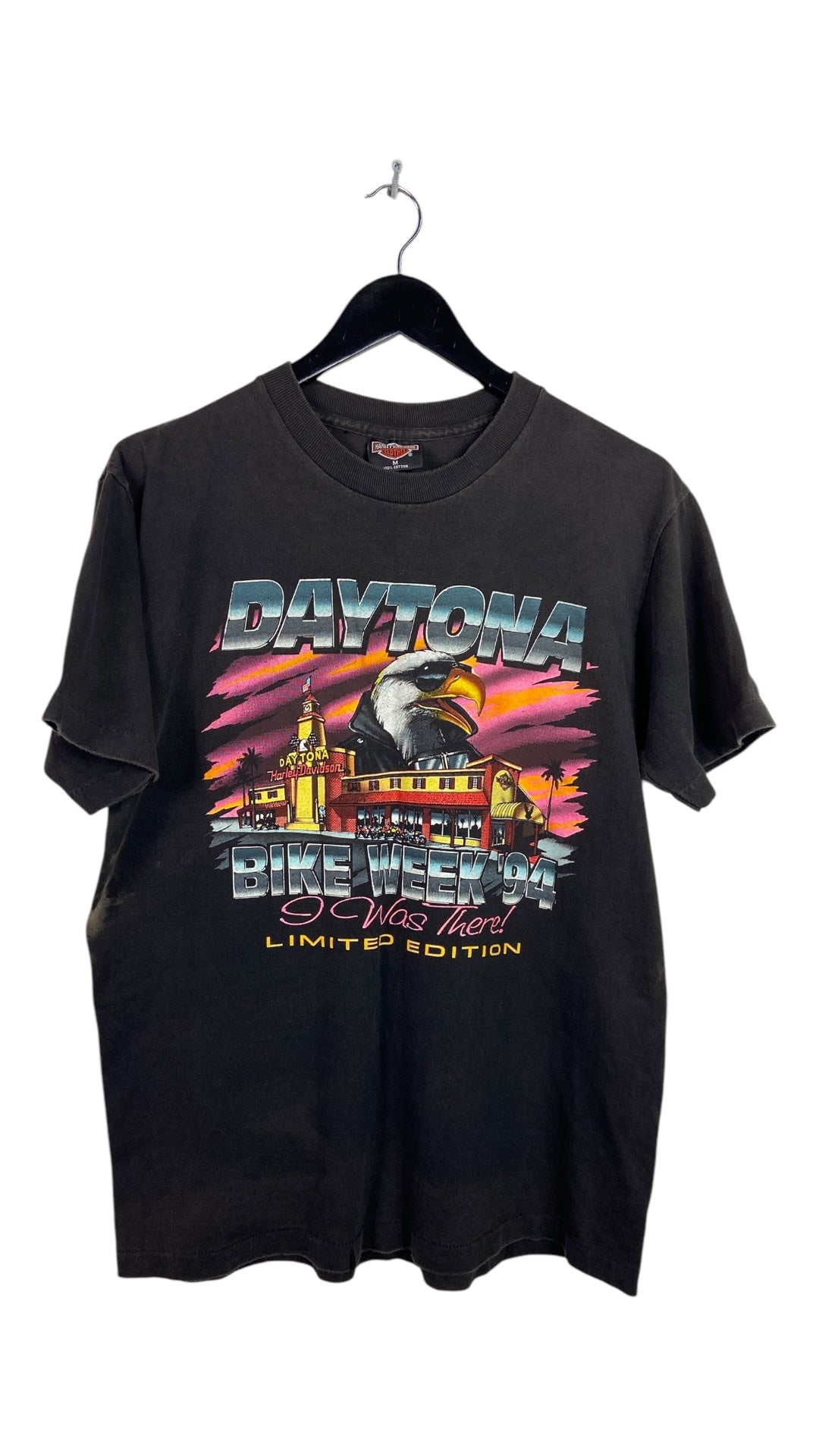 VTG Harley Davidson Daytona Bike Week '94 I Was There Tee Sz M