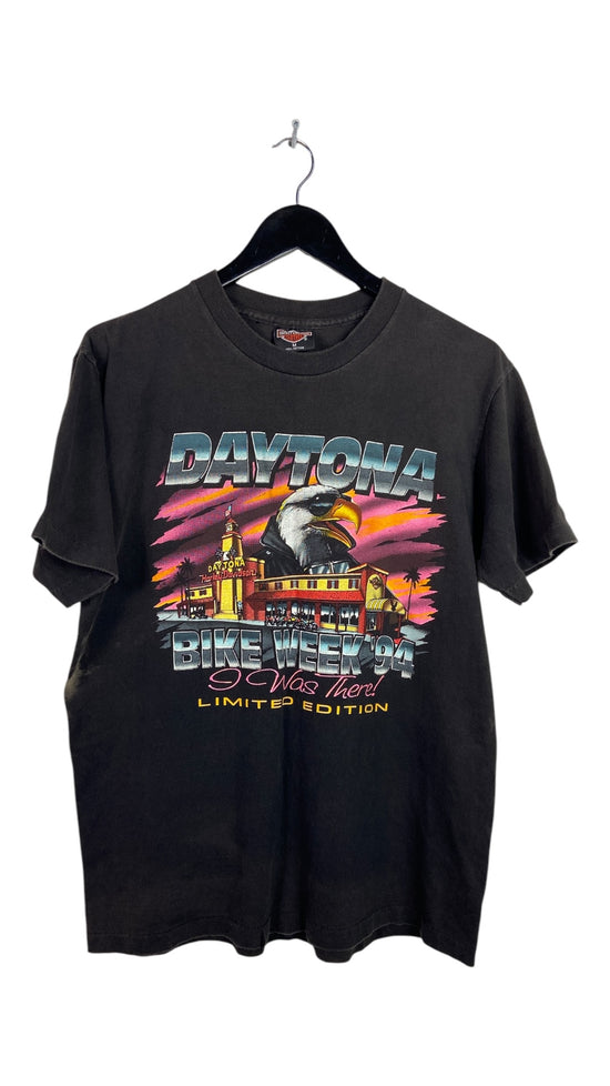 VTG Harley Davidson Daytona Bike Week '94 I Was There Tee Sz M