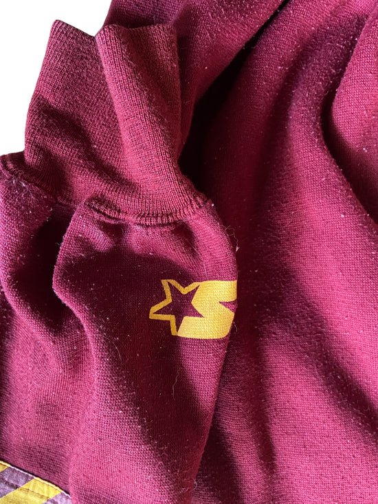 VTG Washington Redskins Patch Embroidered Sweater Sz XL
