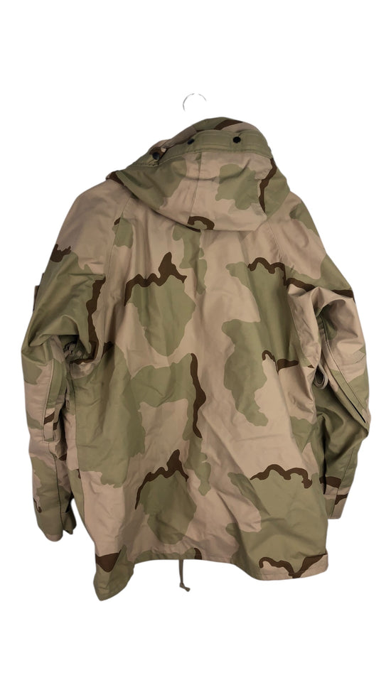 Preowned Army Hooded Rain Jacket Sz L