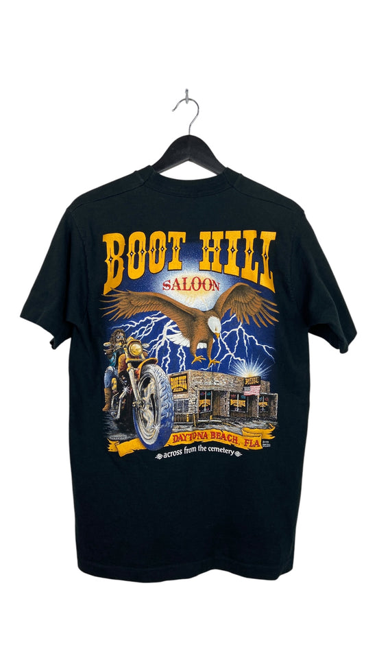 VTG Boot Hill Saloon Bike Week Daytona Beach Tee Sz M/L