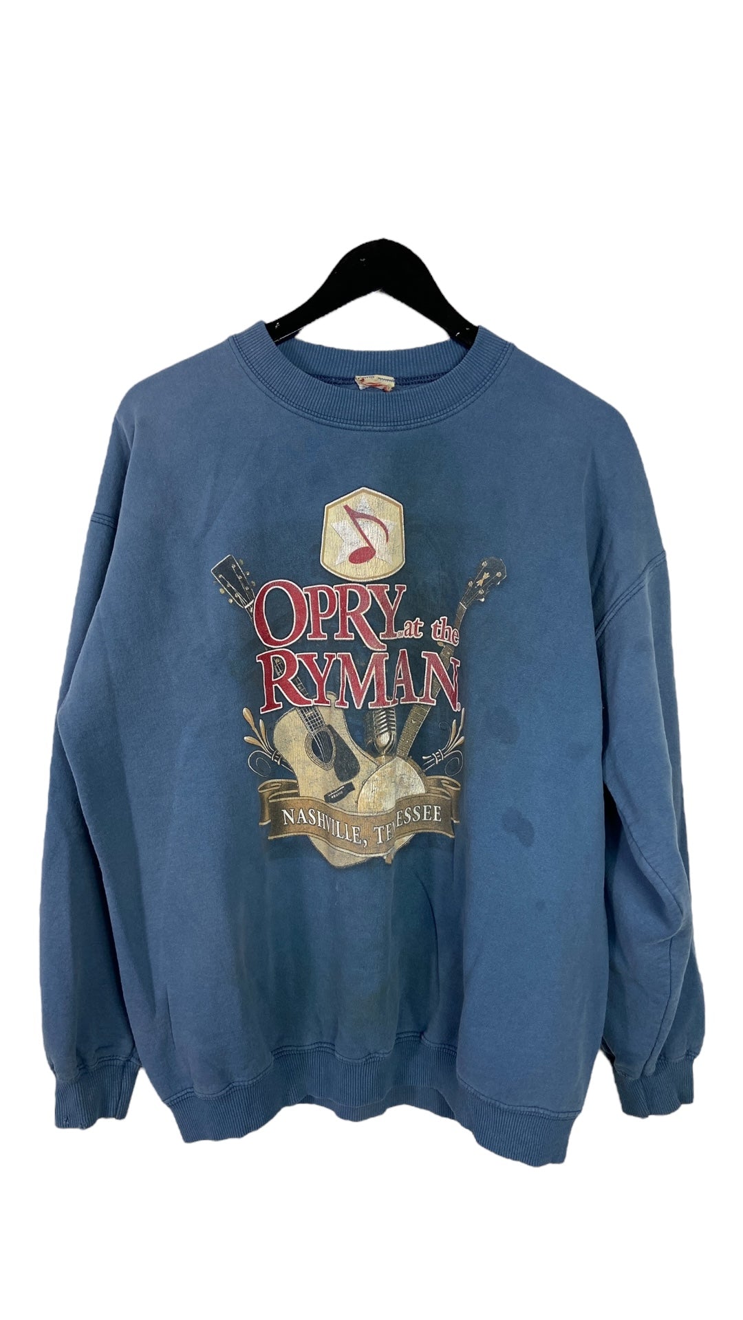 VTG Opry At The Ryman Nashville TN Sweatshirt Sz XL