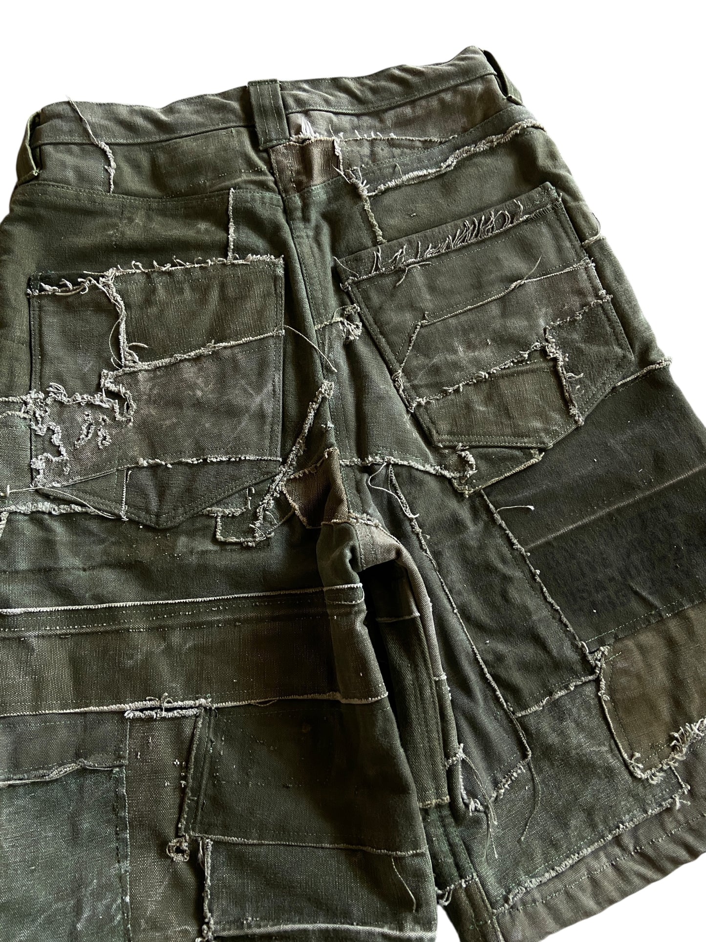 Reworked The Crust Military Duffel Shorts by david turner