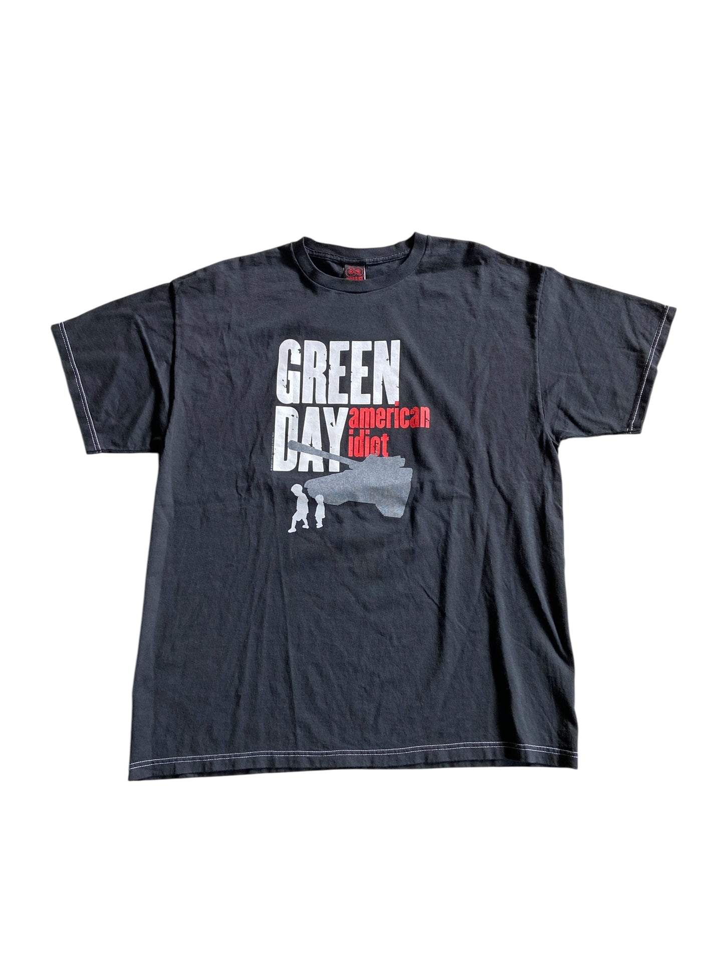 Green Day American Idiot Cinder Block Tee Sz XL