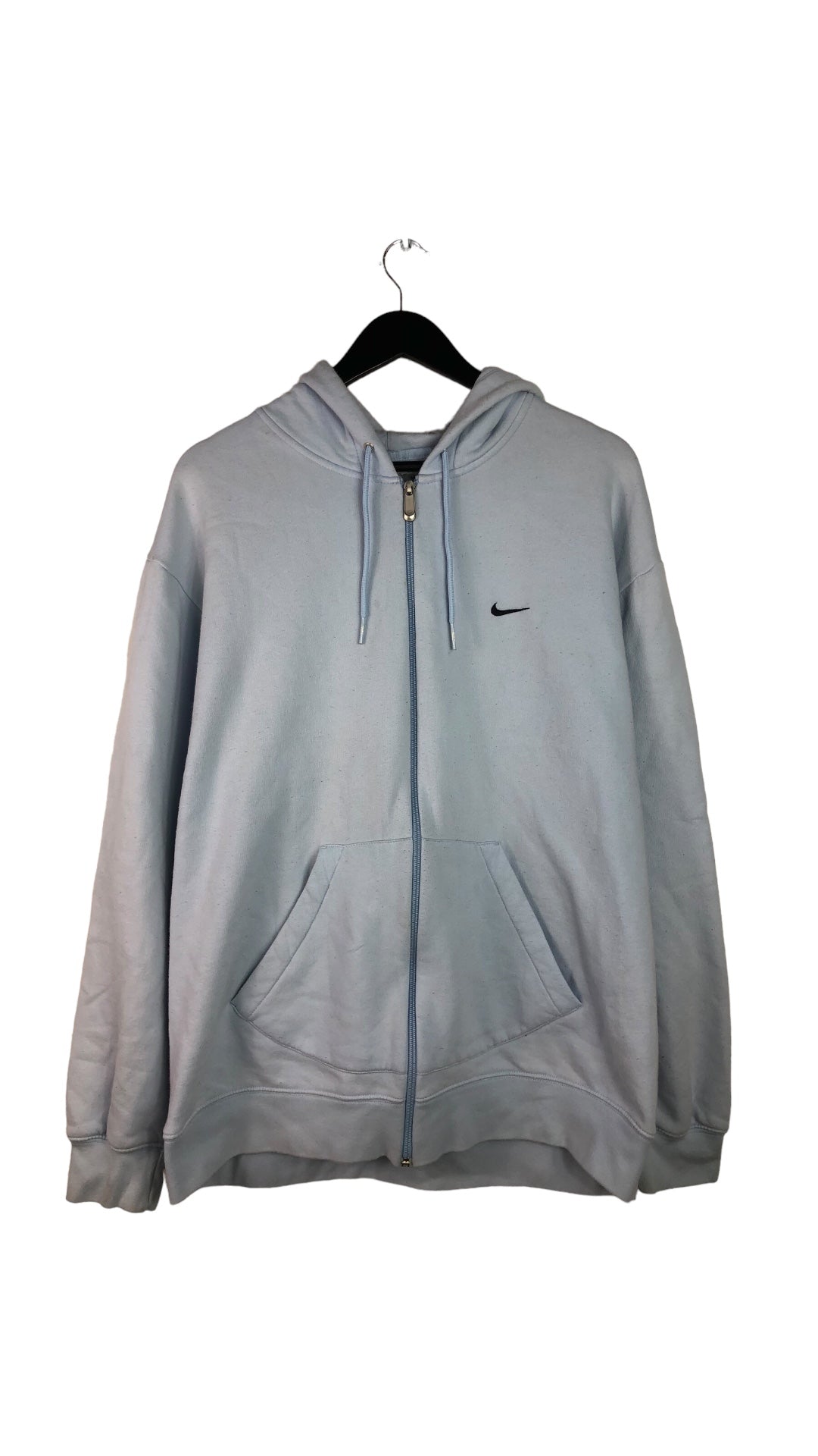 VTG Baby Blue Nike Zip Up Jacket Sz XXL